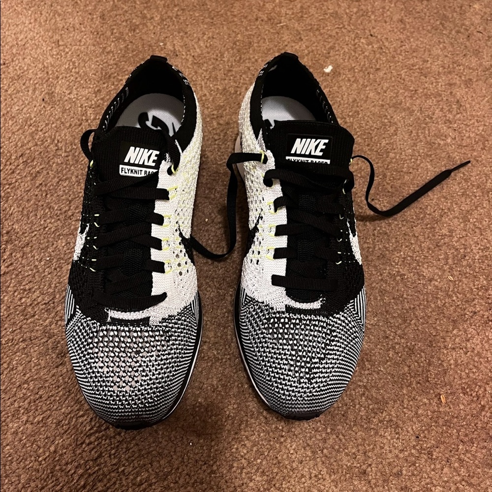 COPY - Flyknit Racer “Black Volt” Women’s Size 6.5